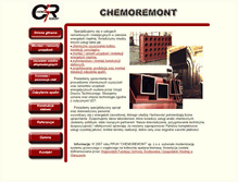 Tablet Screenshot of chemoremont.pl